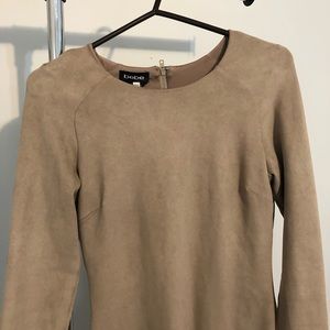 Bebe Suede Bodycon Dress